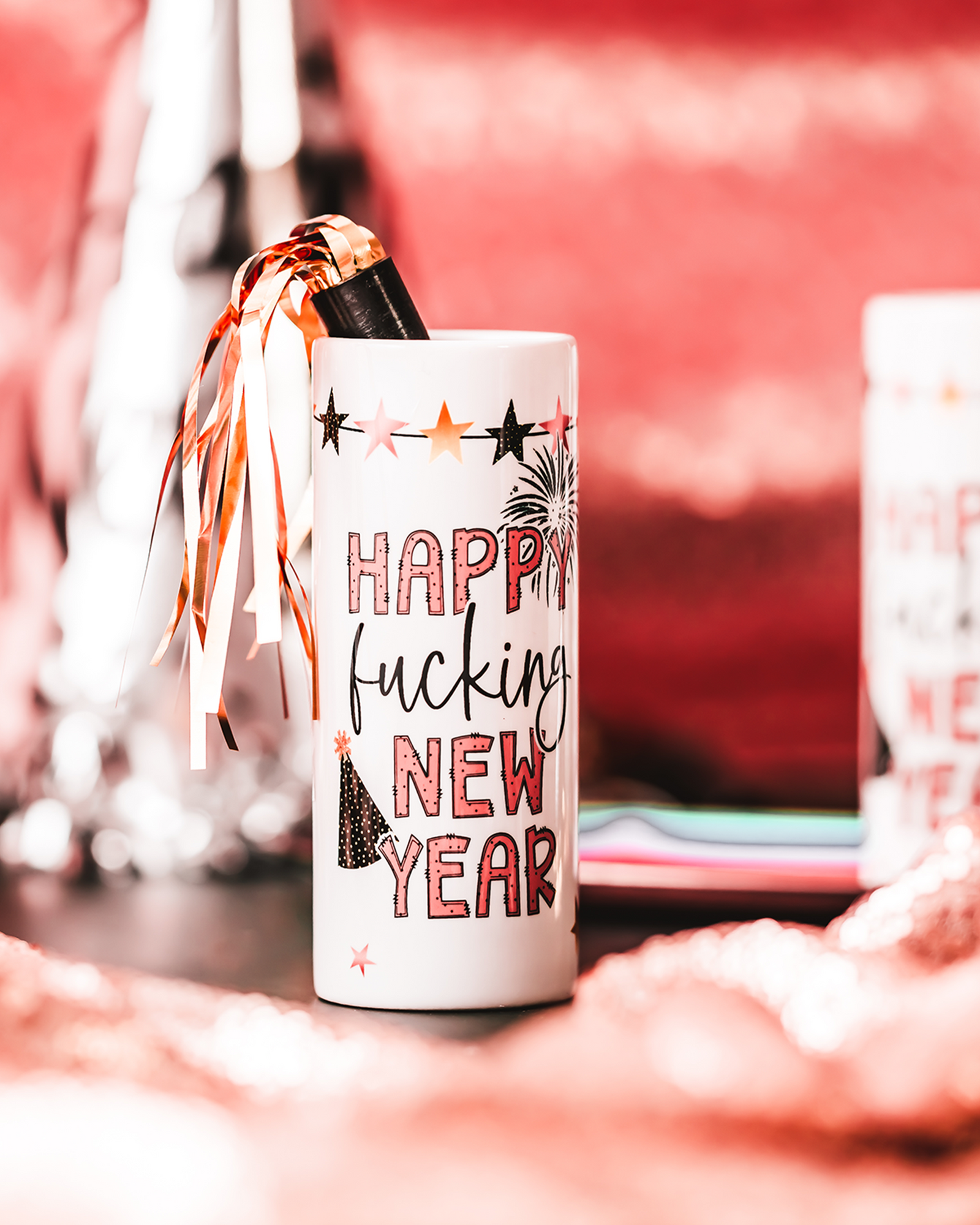 Happy F*cking New Year Shot Gasses