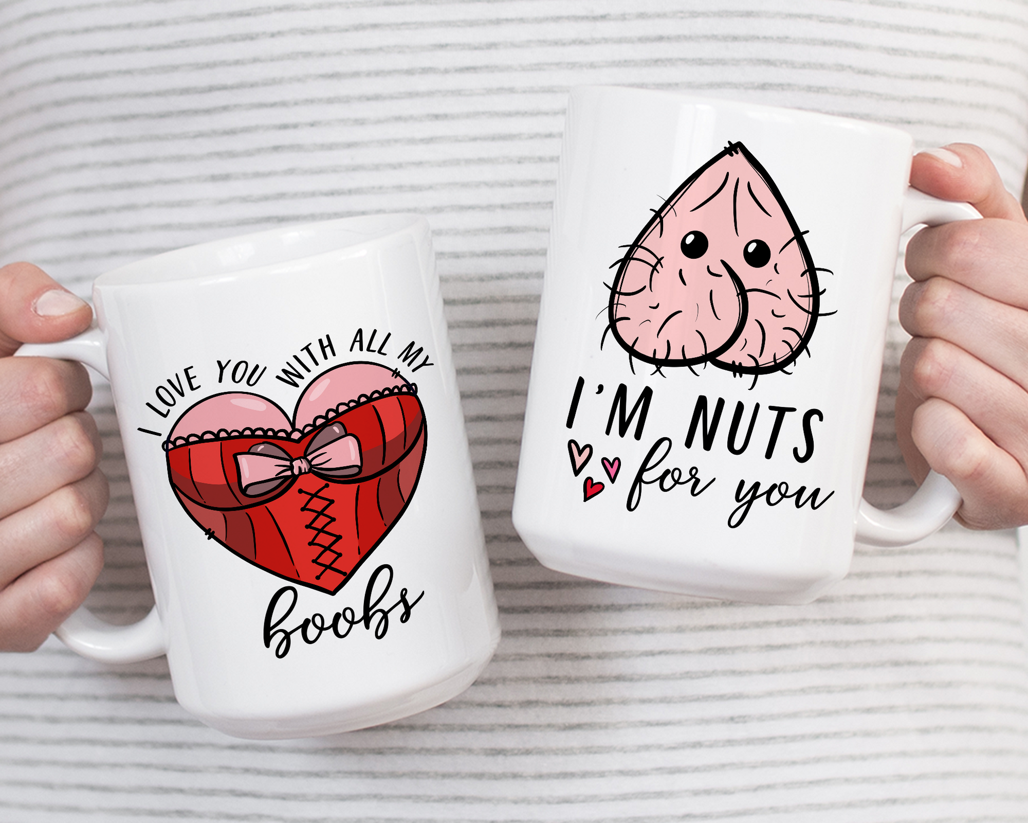 Couples Inappropriate Mug Set