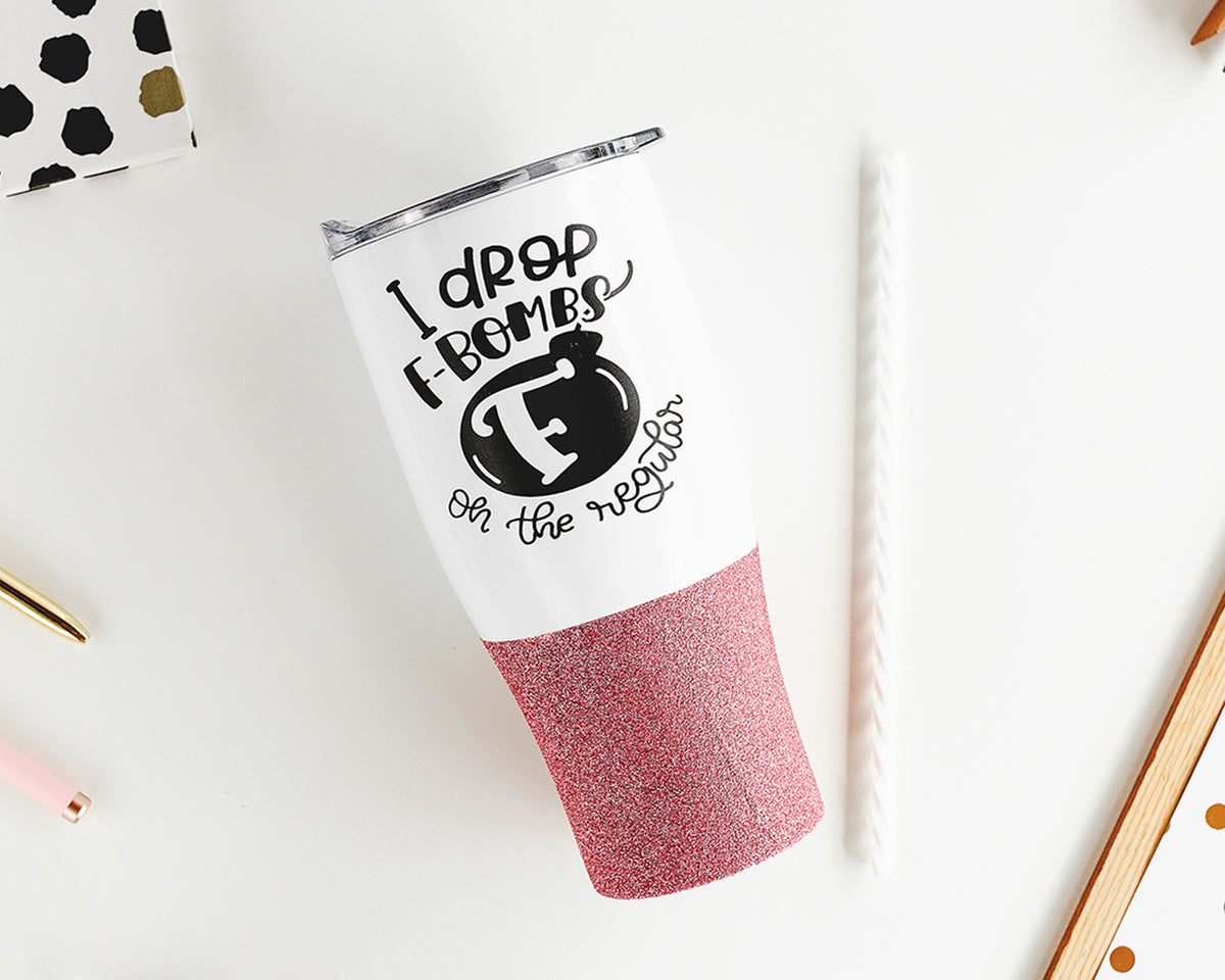 I Drop F Bombs Stainless Steel Tumbler