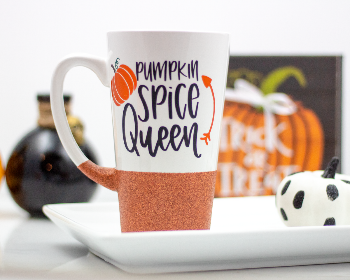 Pumpkin Spice Queen Latte Mug