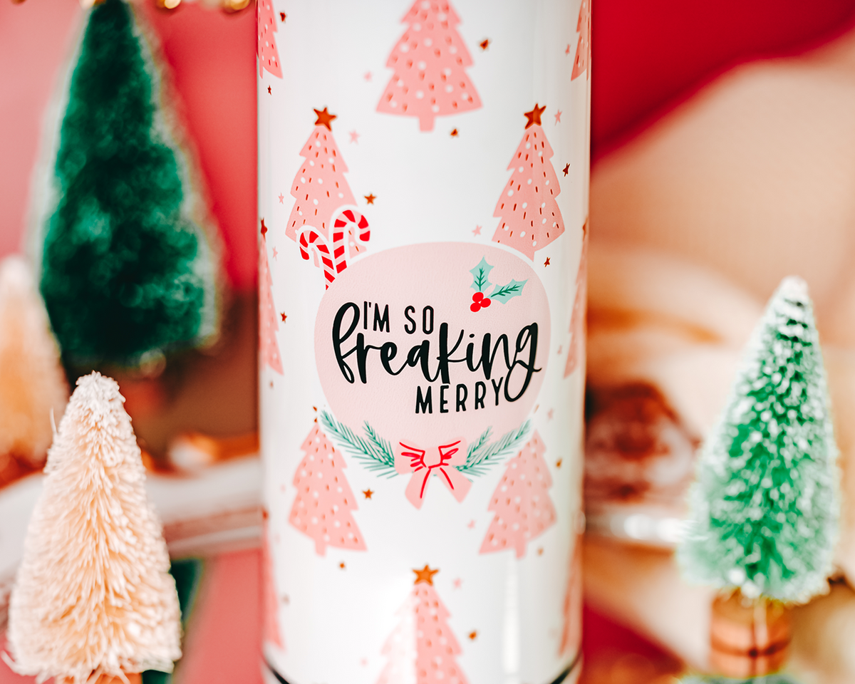 I&#39;m So Freaking Merry Travel Mug