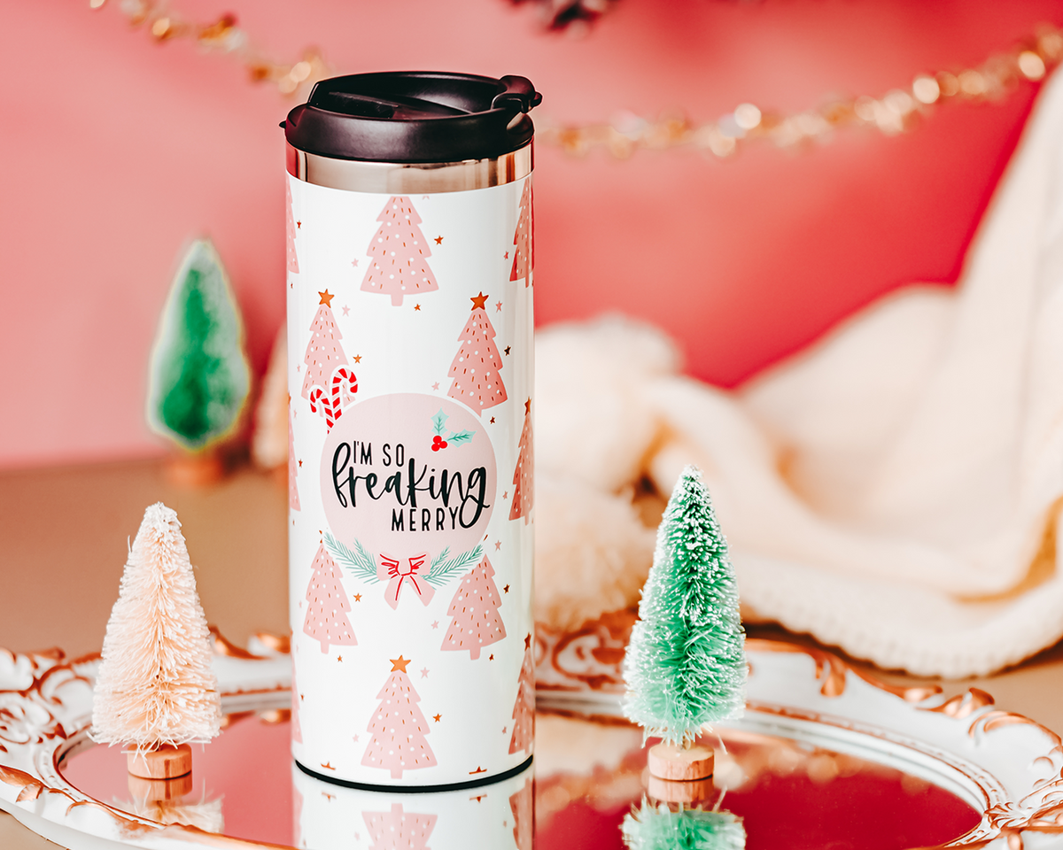 I&#39;m So Freaking Merry Travel Mug