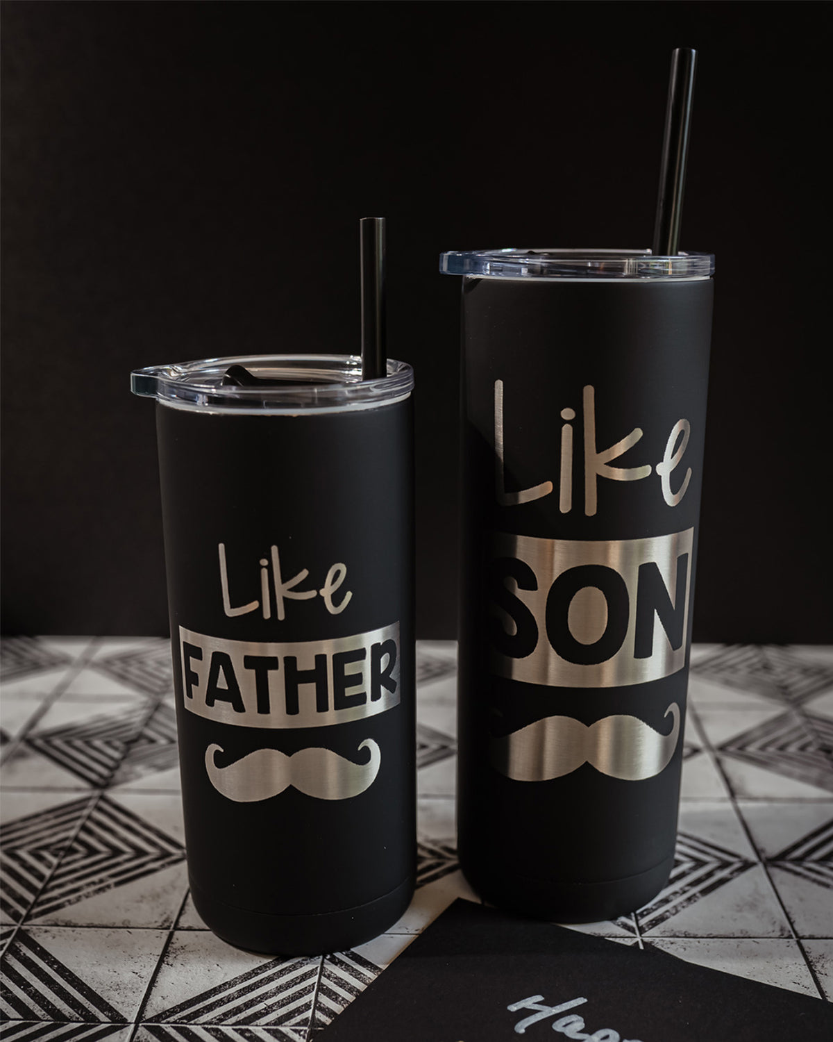 Like Father Like Son Tumbler Set