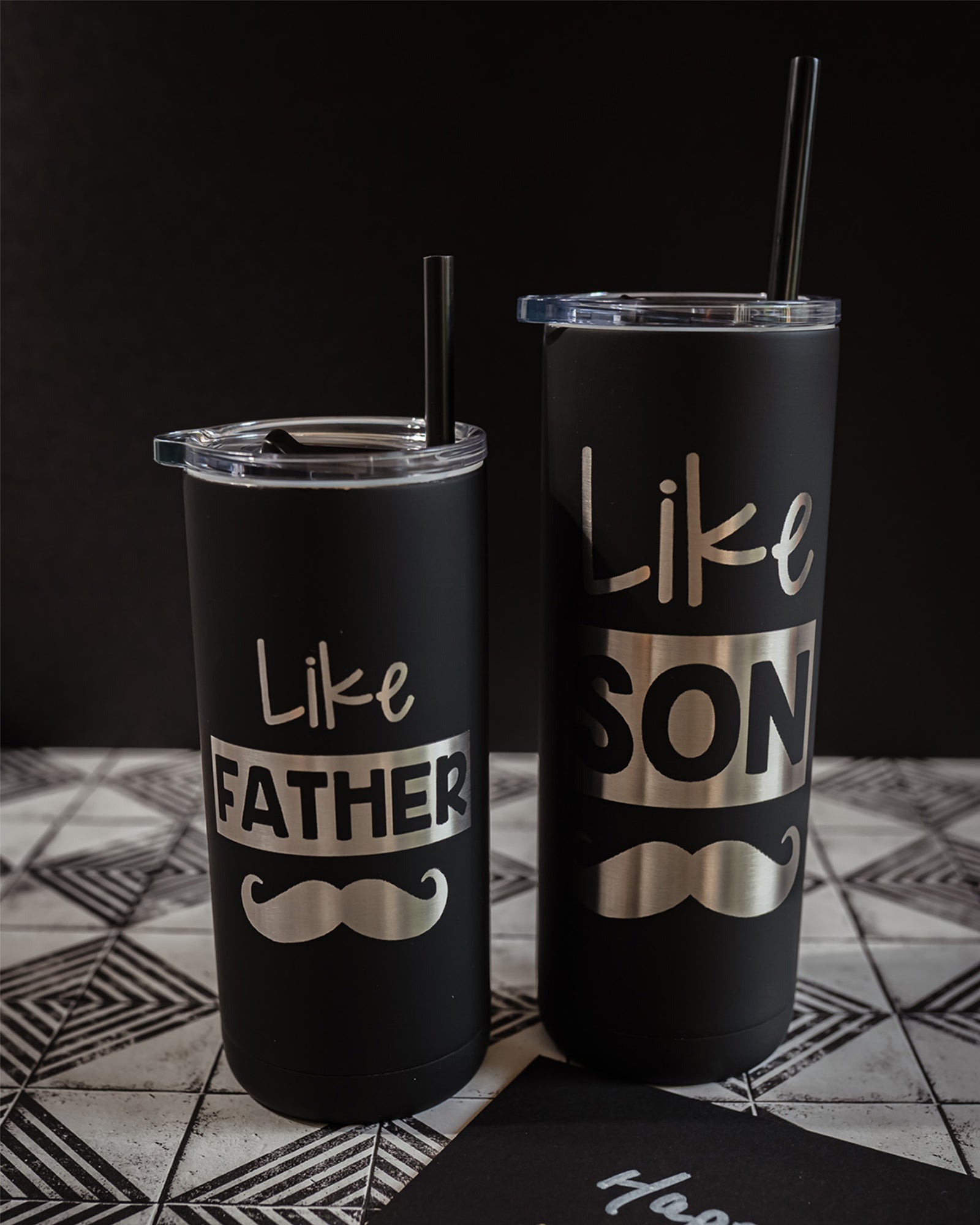 Like Father Like Son Tumbler Set