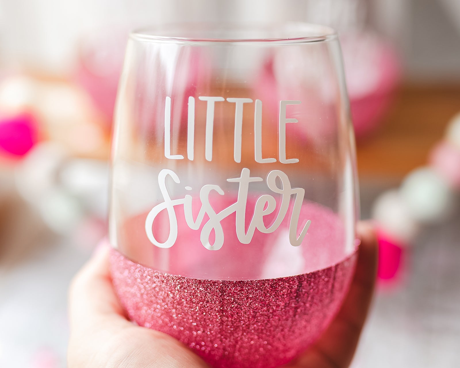 Sister Wine Glasses