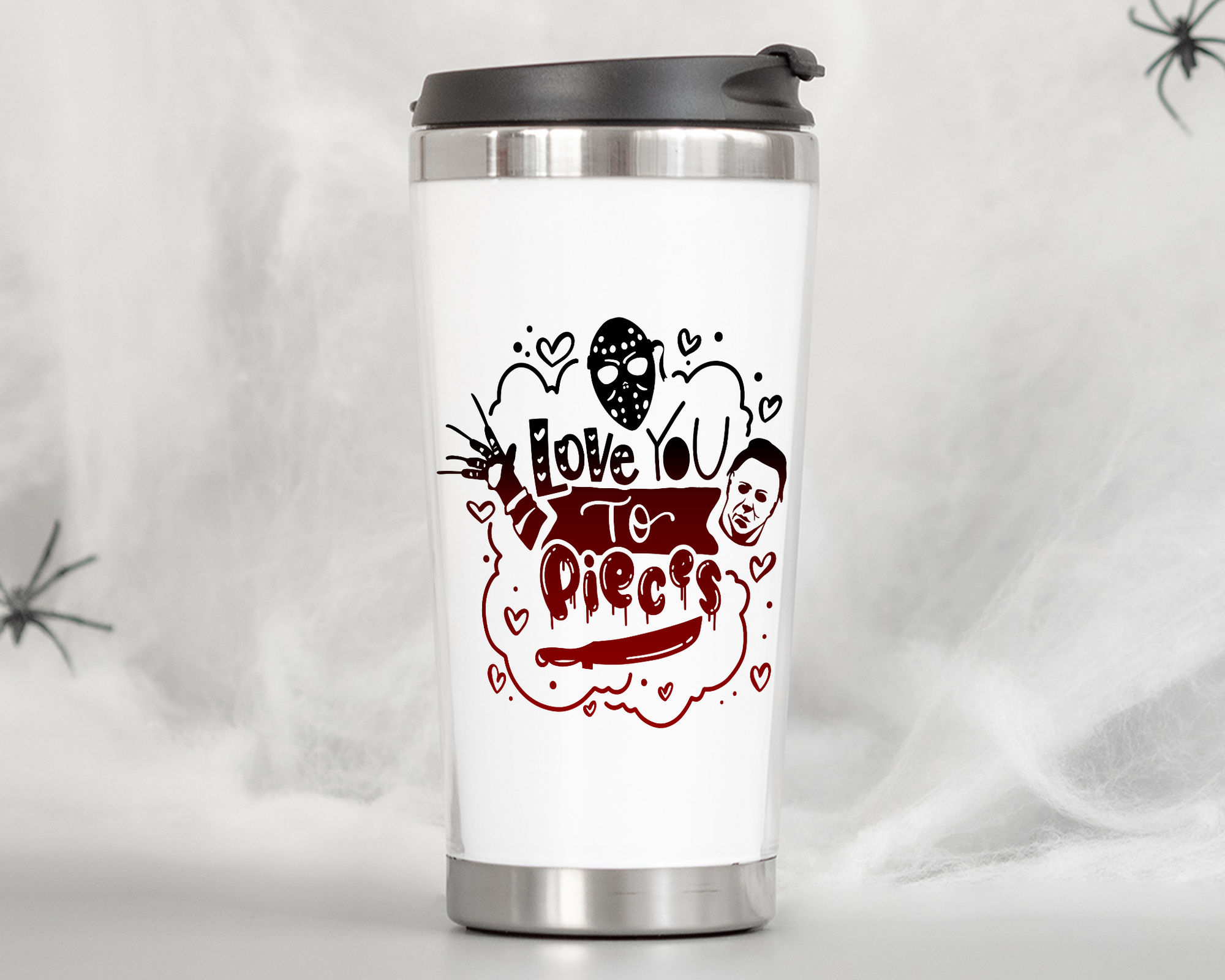 I Love You To Pieces Travel Tumbler