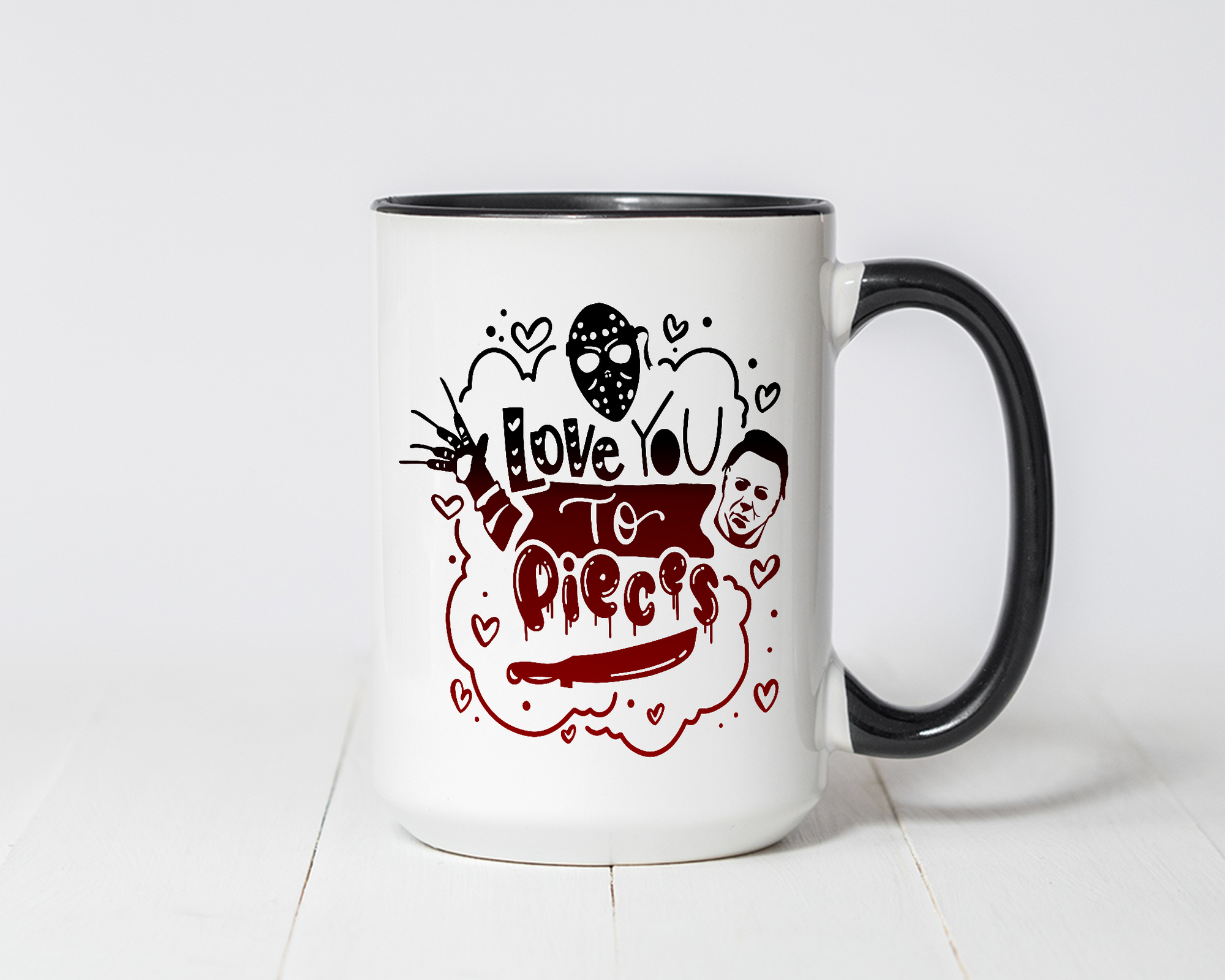 I Love You To Pieces Coffee Mug