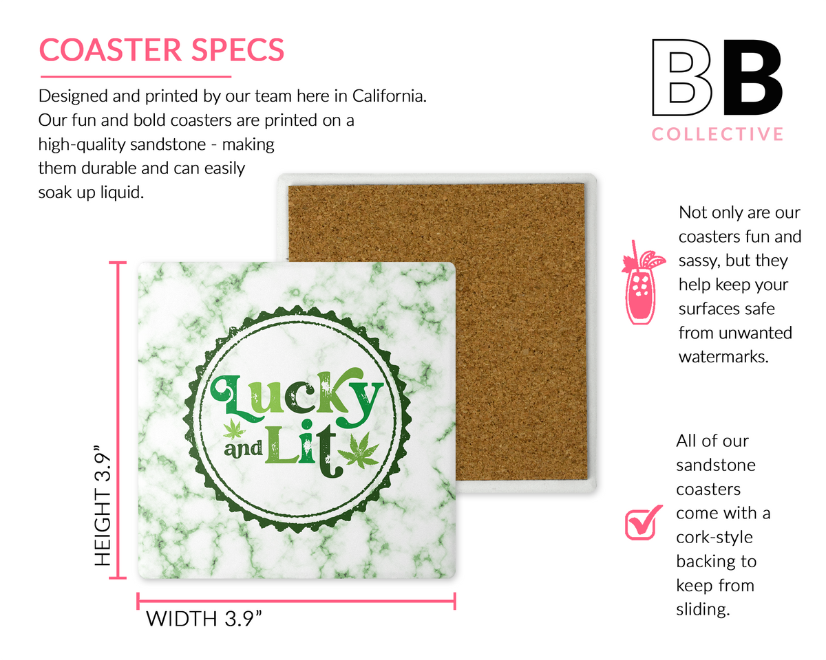 Lucky &amp; Lit Mouse Pad