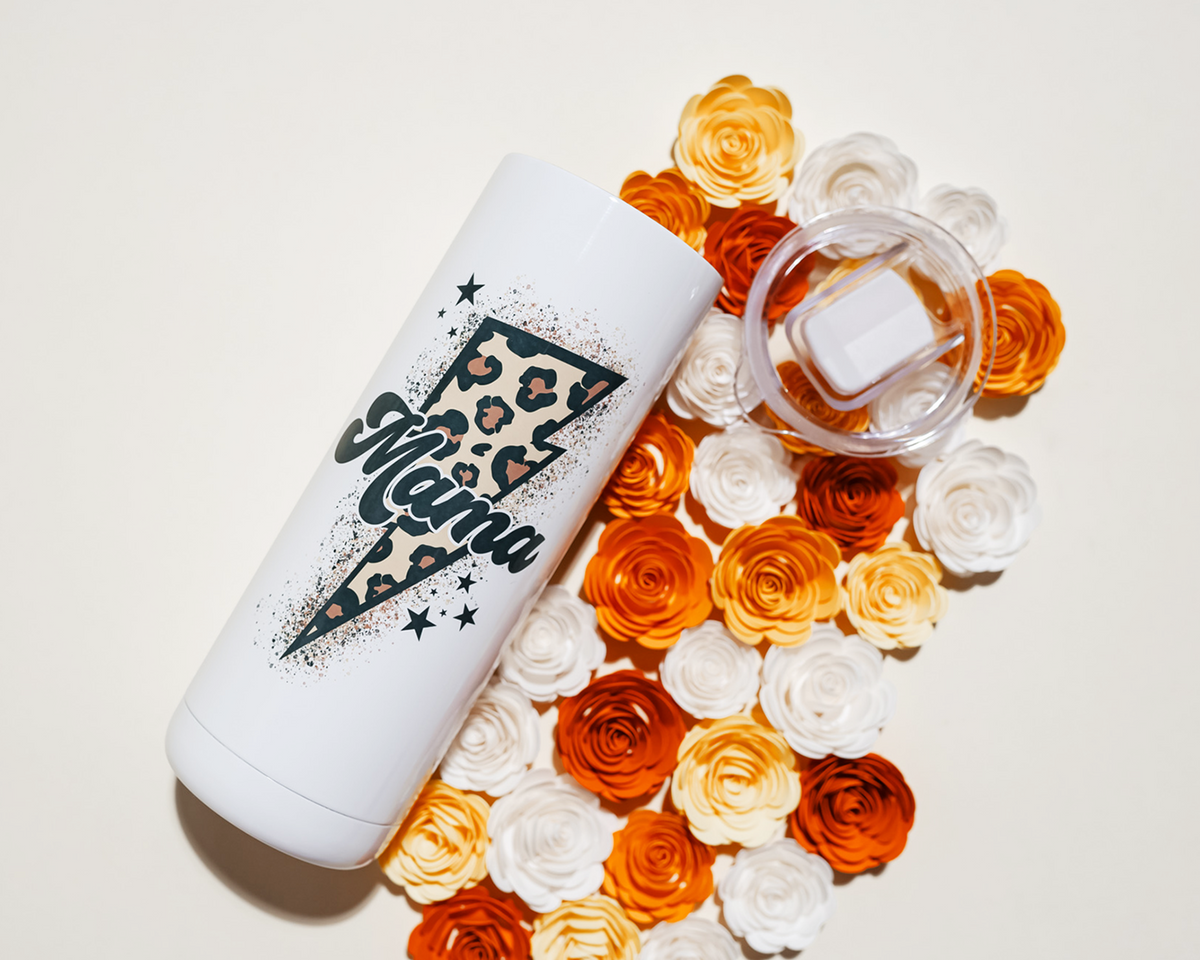 Mama &amp; Mini Leopard Print Tumbler Set