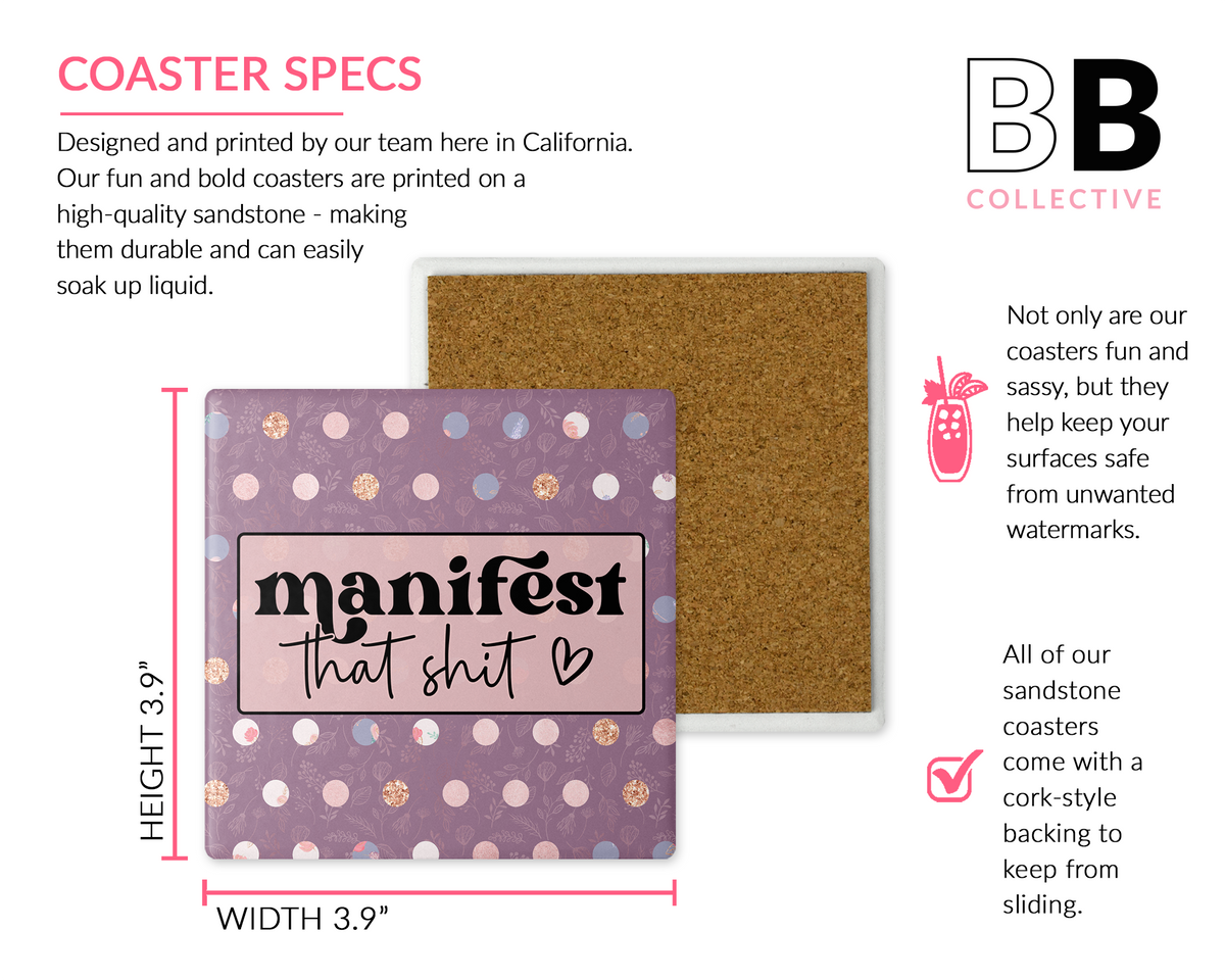 Manifest That Shit Mouse Pad