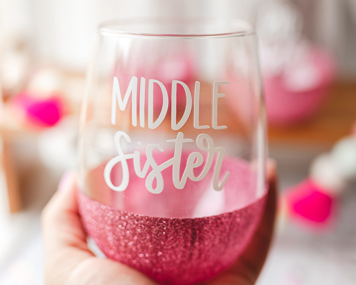 Sister Wine Glasses