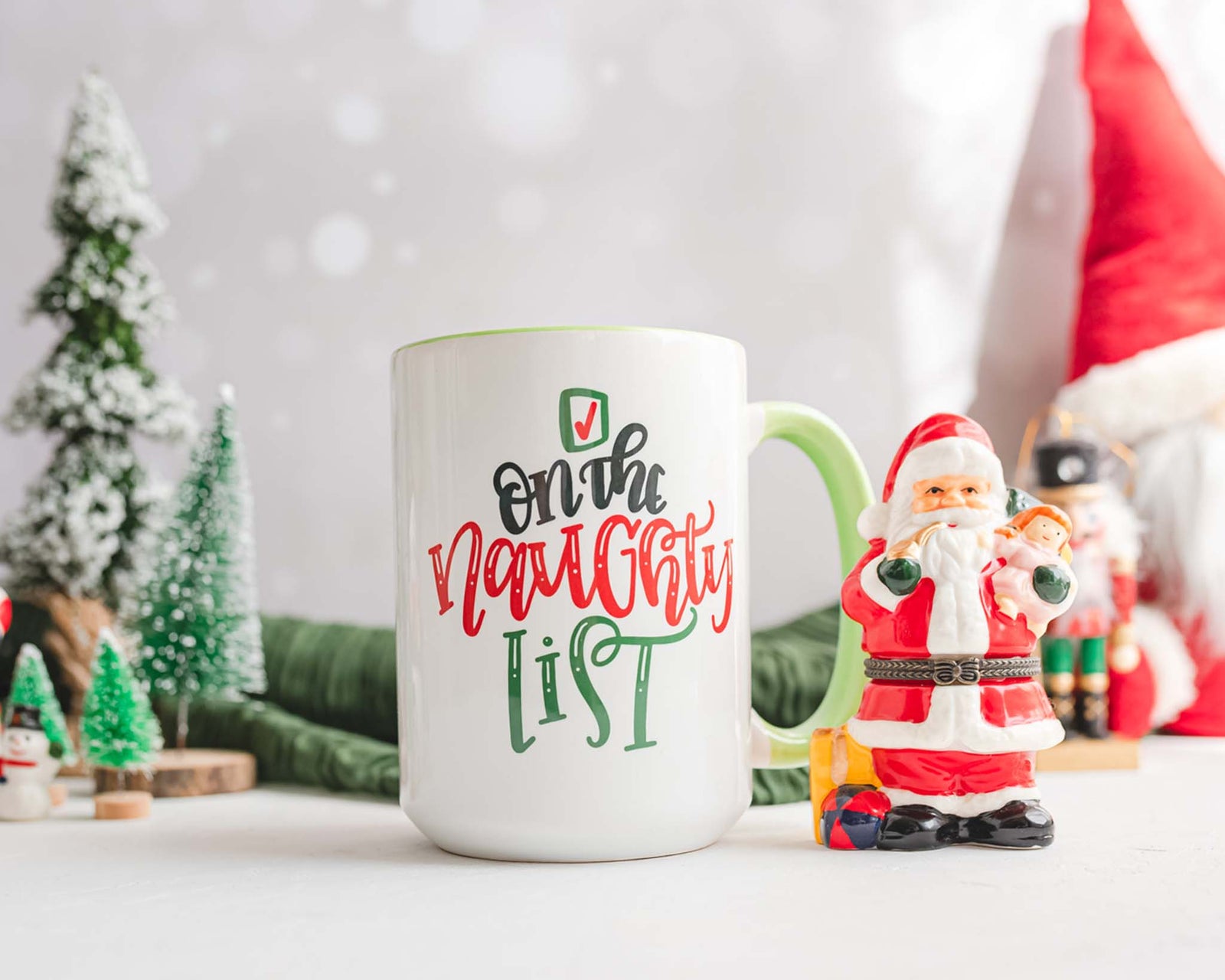 Naughty or Nice Mug Set