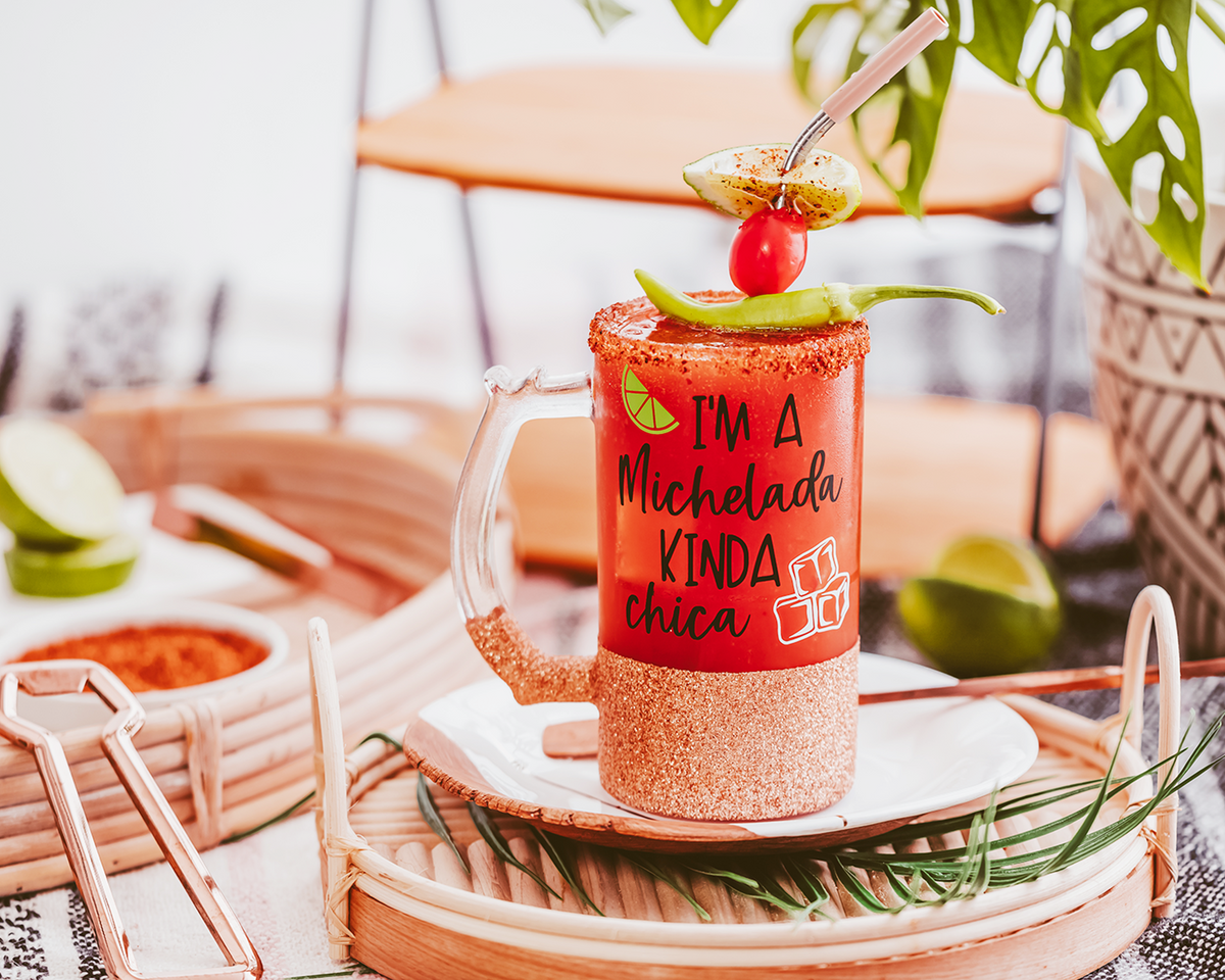 I&#39;m a Michelada Kinda Chica Beer Mug