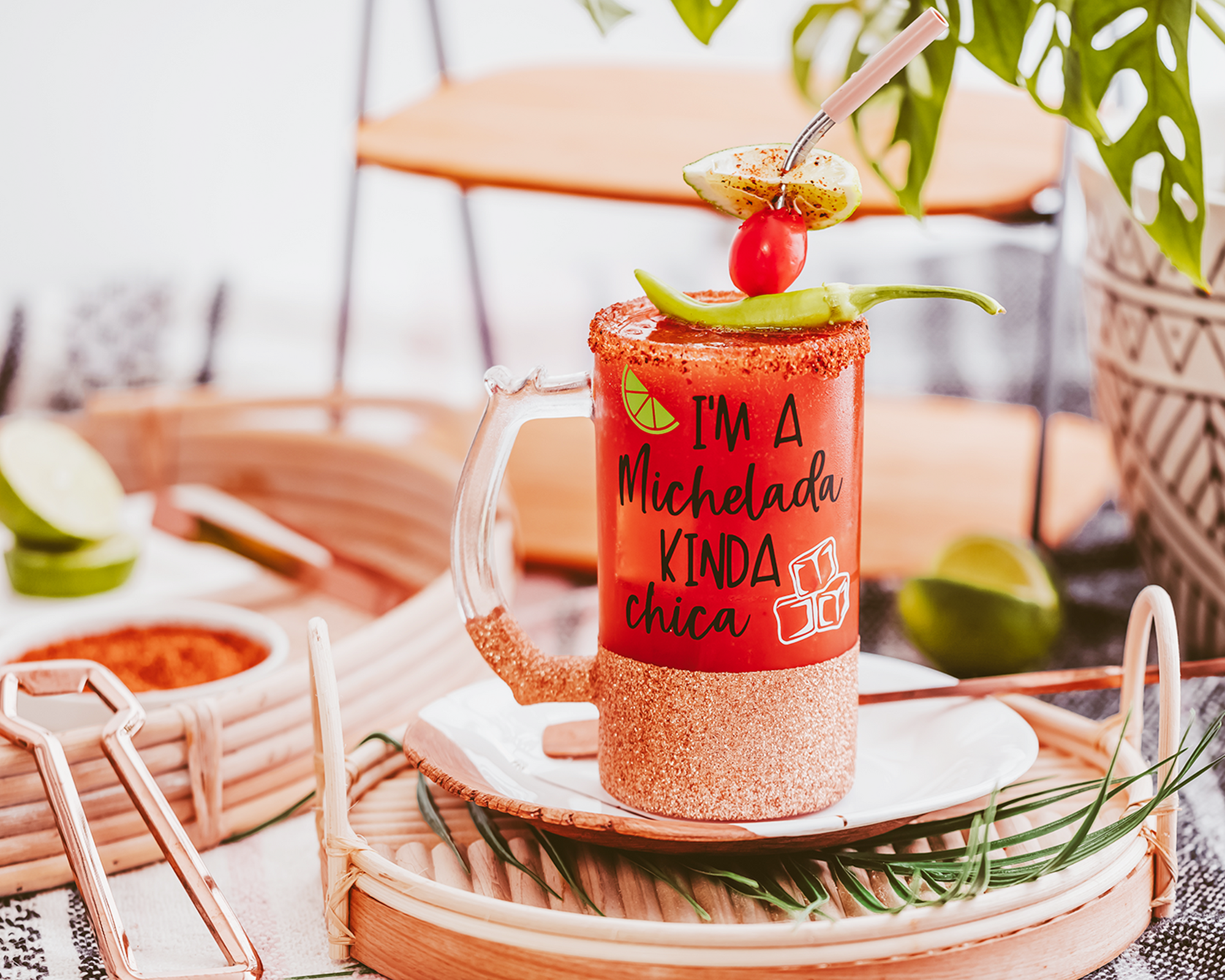 I'm a Michelada Kinda Chica Beer Mug