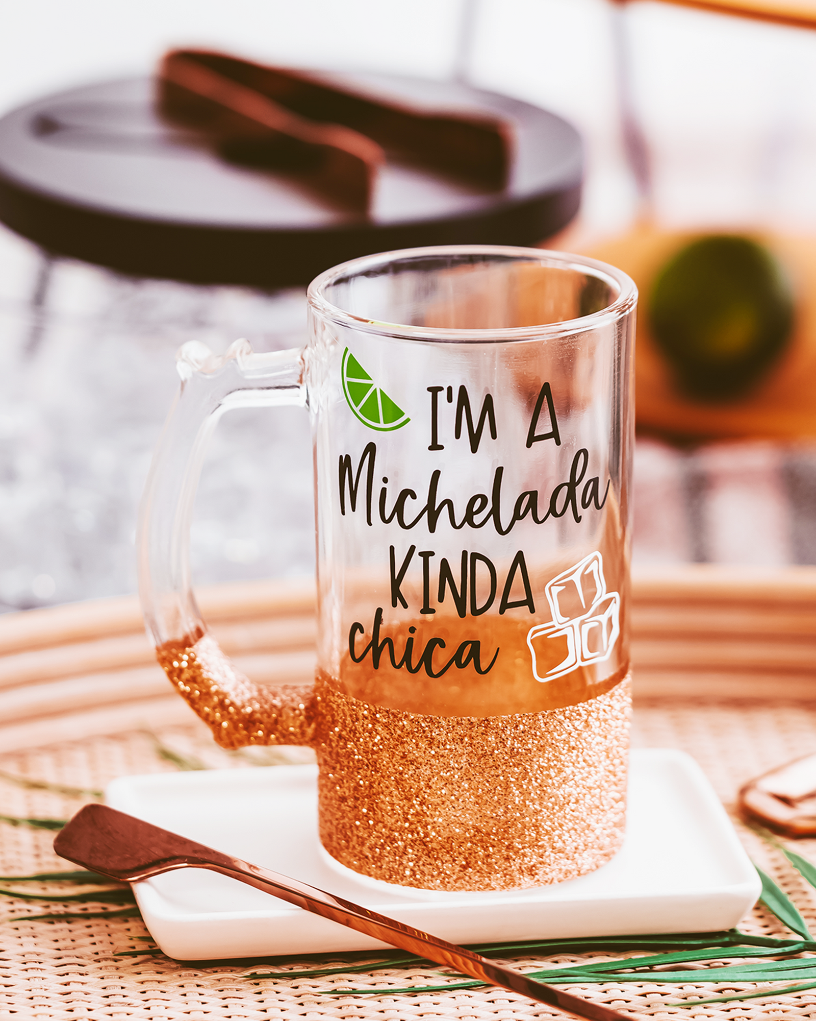 I'm a Michelada Kinda Chica Beer Mug