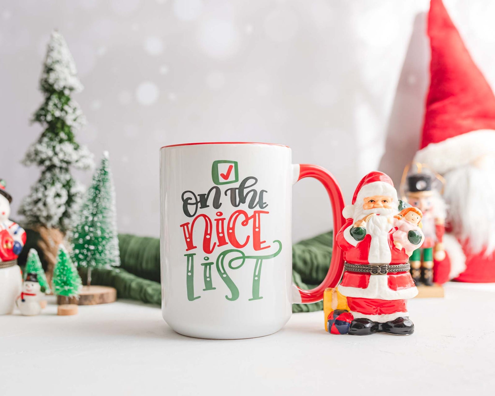 Naughty or Nice Mug Set