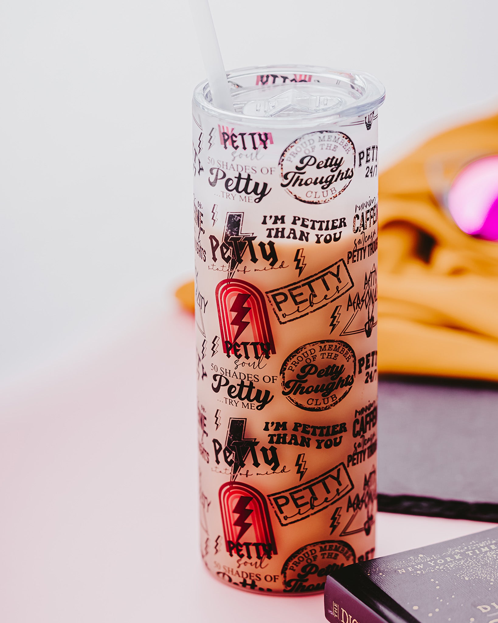 All Things Petty Glass Tumbler