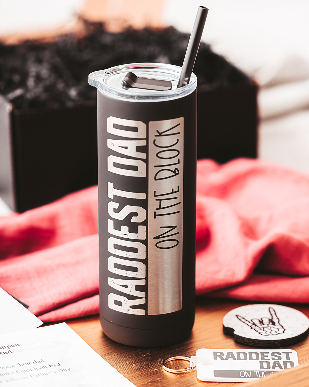 Raddest Dad Skinny Tumbler