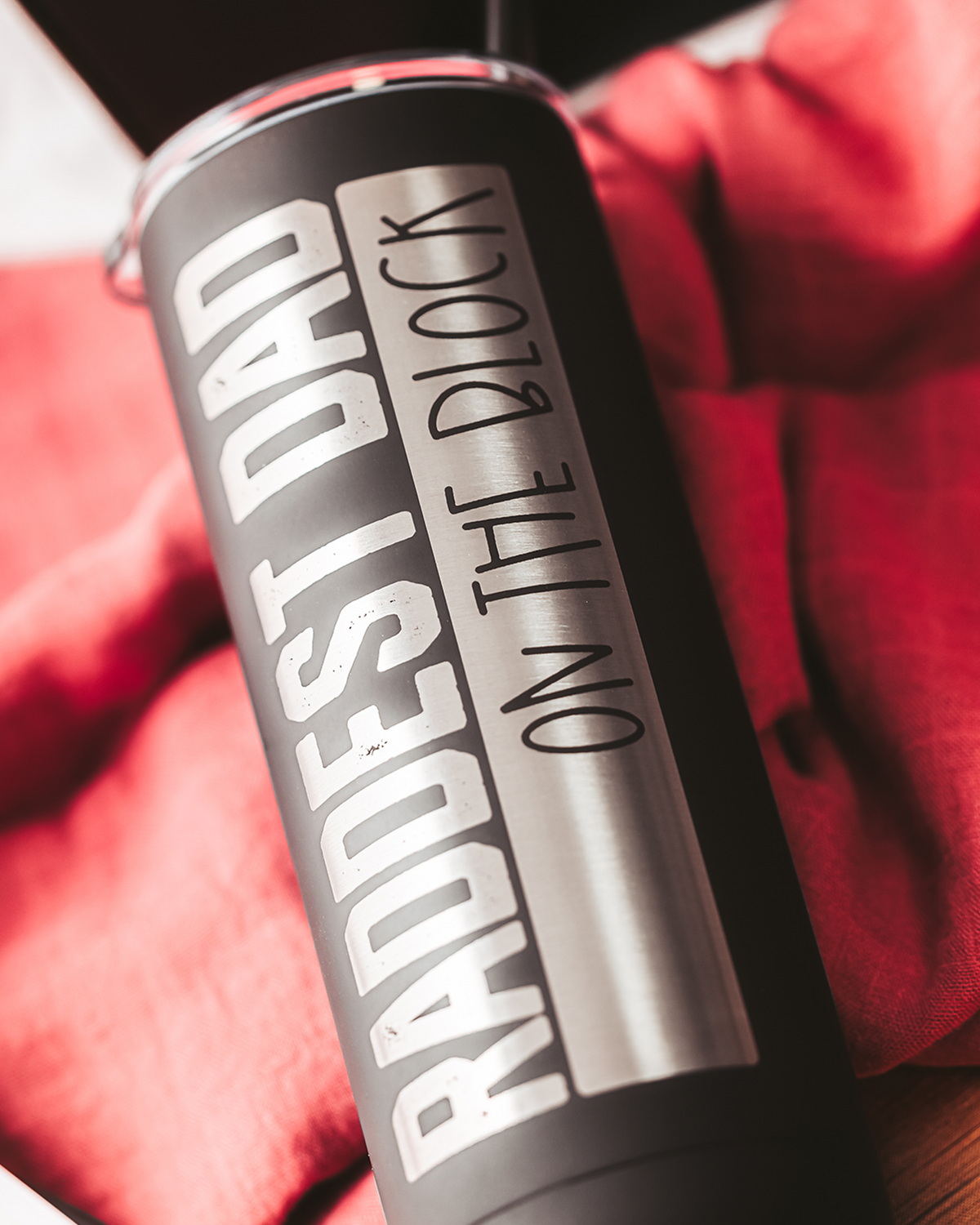 Raddest Dad Skinny Tumbler