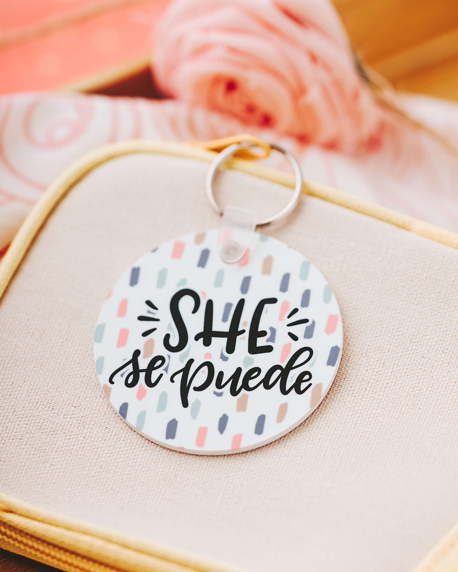 She Se Puede Keychain