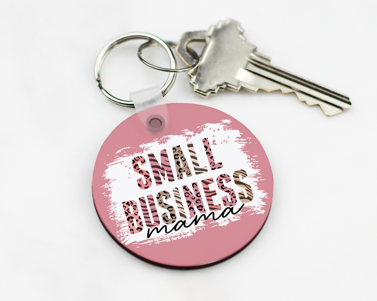 Small Business Mama Keychain