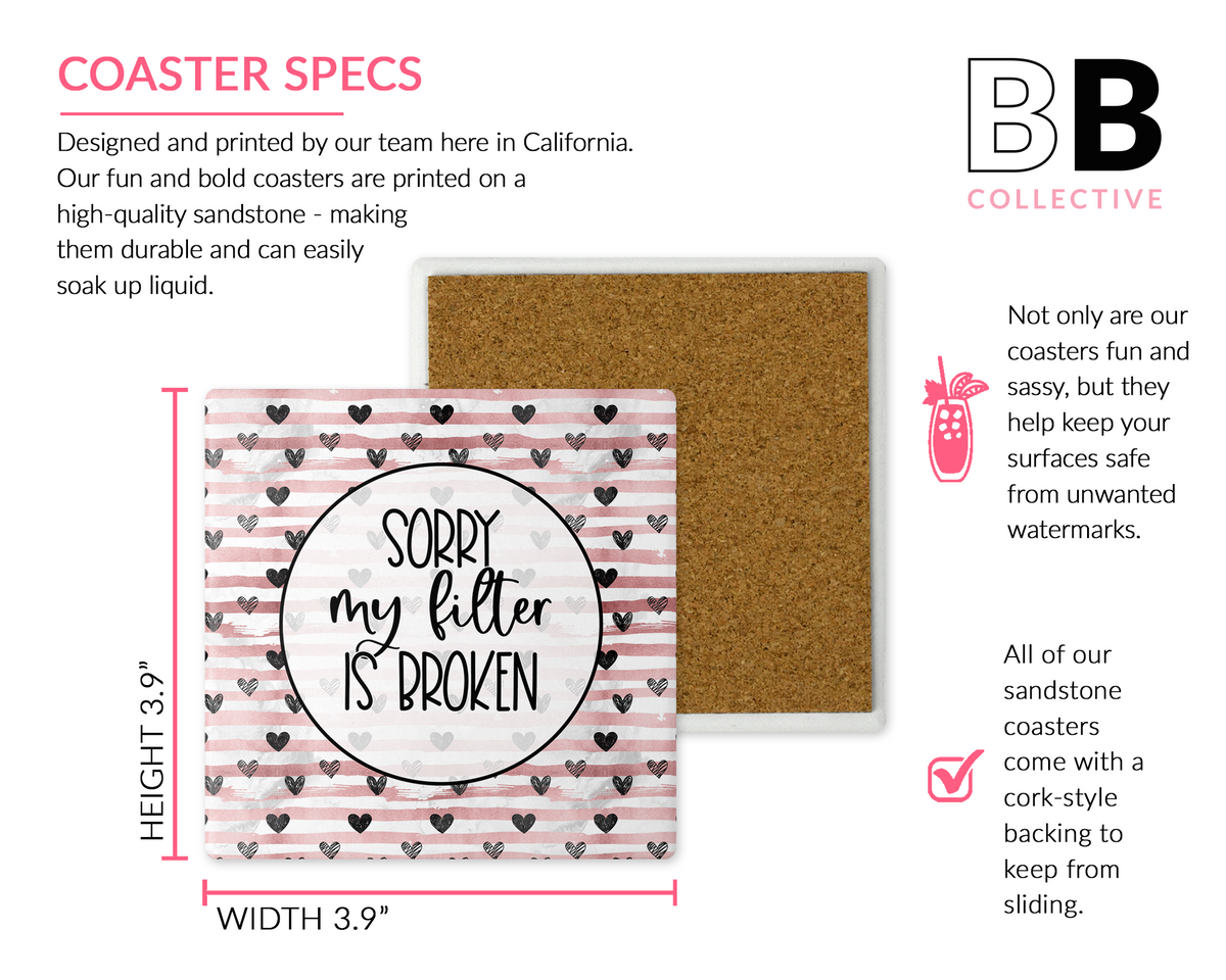 Sorry My Filter Is Broken Mouse Pad