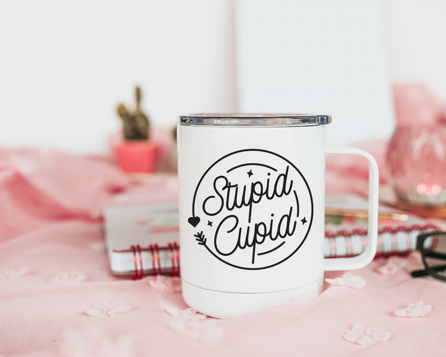 Stupid Cupid Stainless Steel Mug