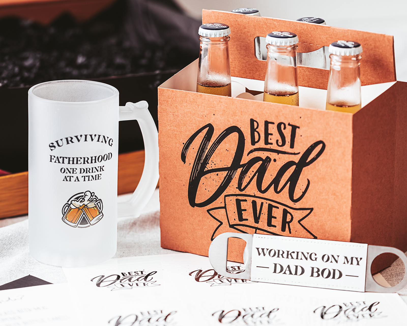 Surviving Fatherhood Gift Set