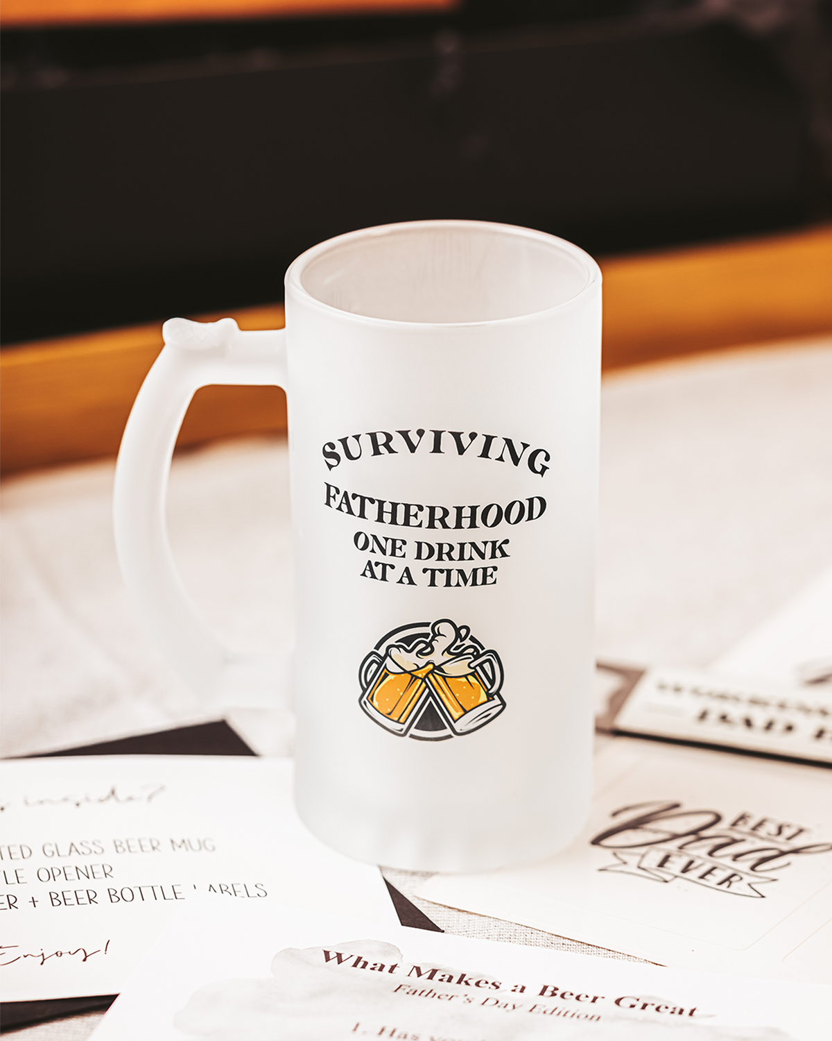 Surviving Fatherhood Gift Set