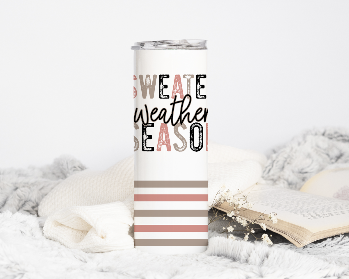 Sweater Weather Skinny Tumbler