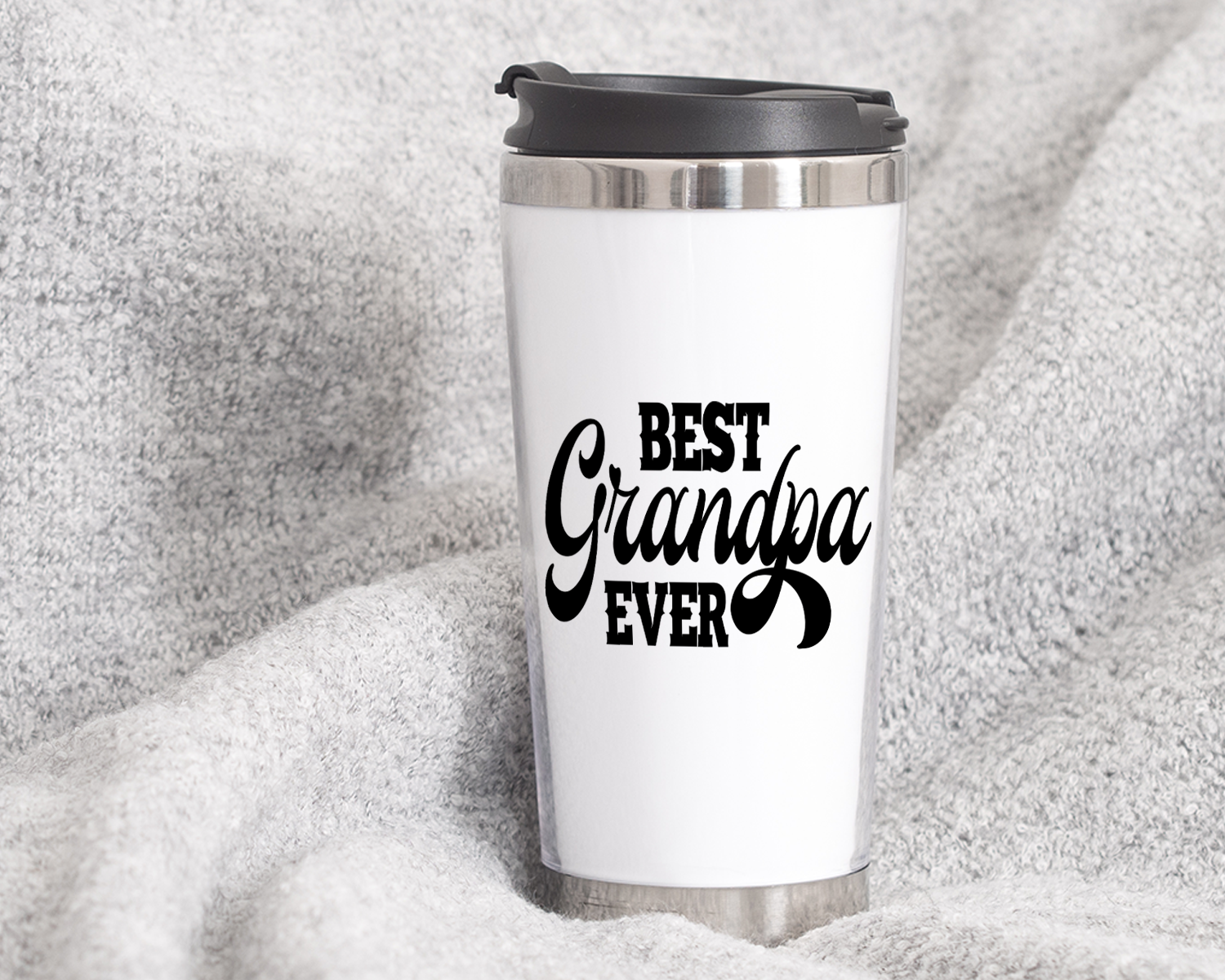 Best Grandpa Ever Travel Tumbler