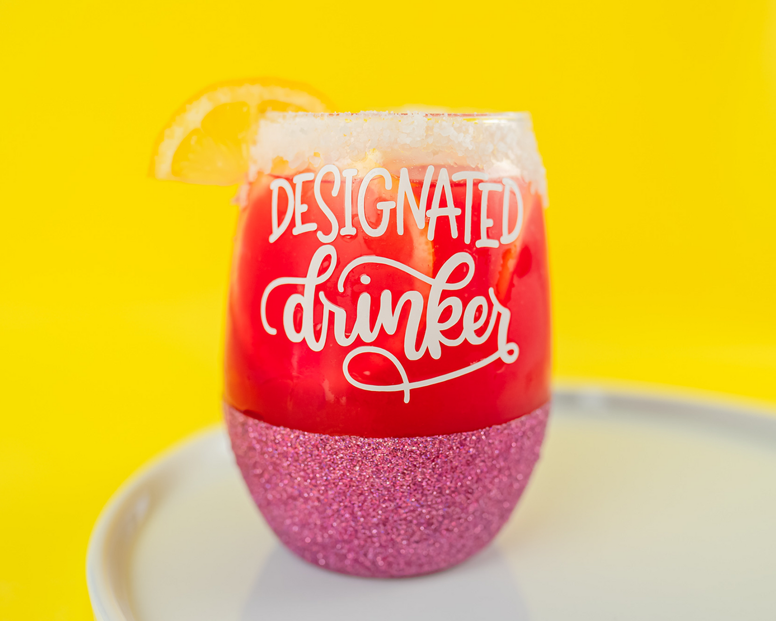 Designated Drinker Wine Glass