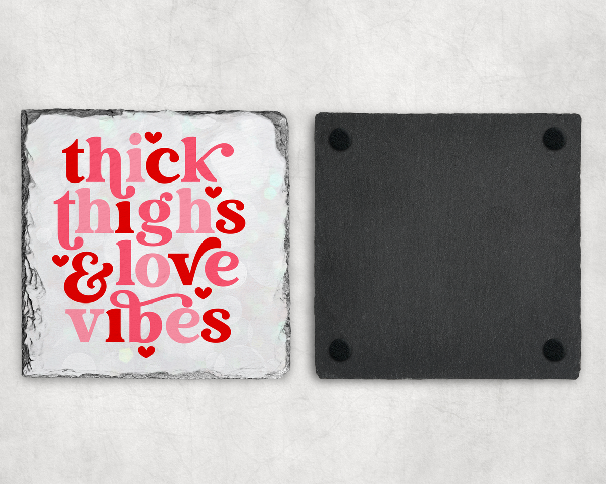 Self-Love Retro Quotes Coasters