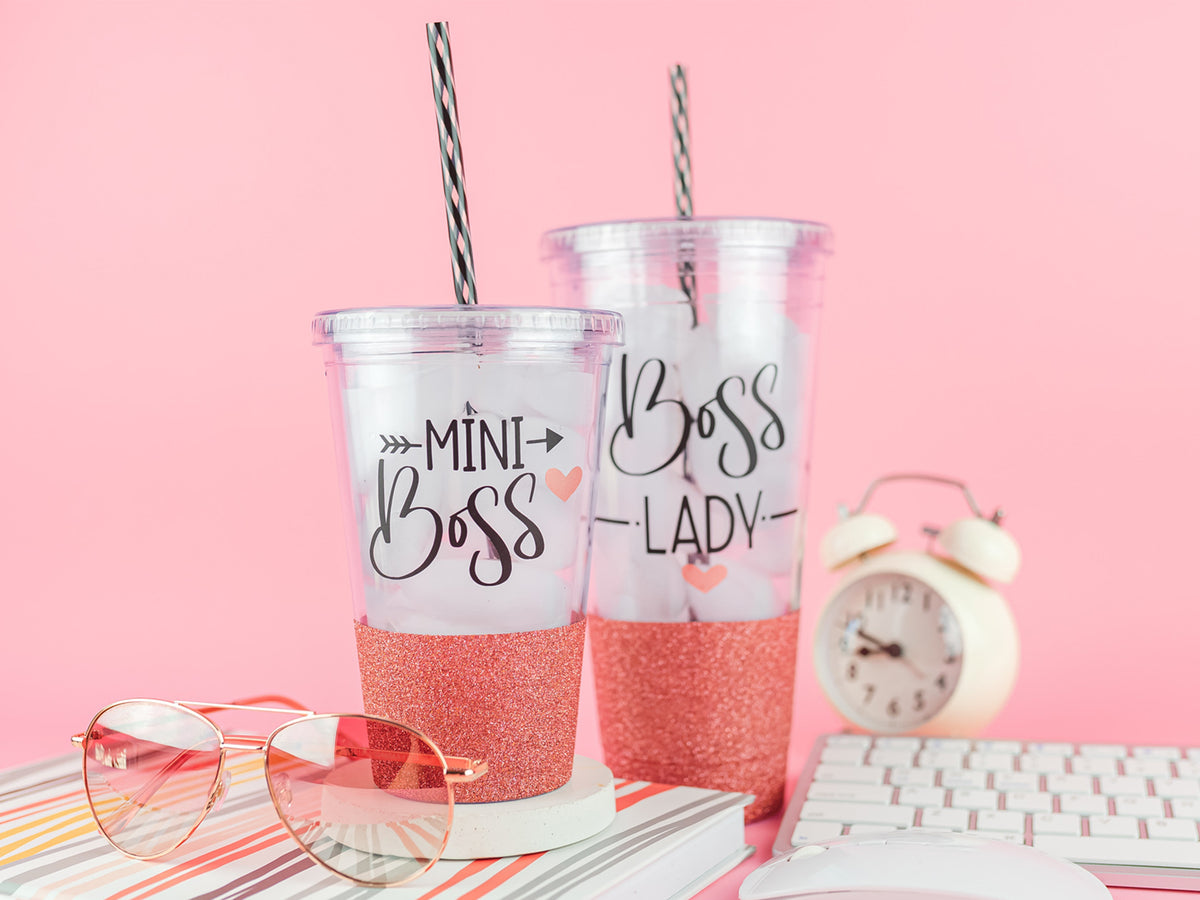 Mommy &amp; Me Boss Lady Tumbler Set