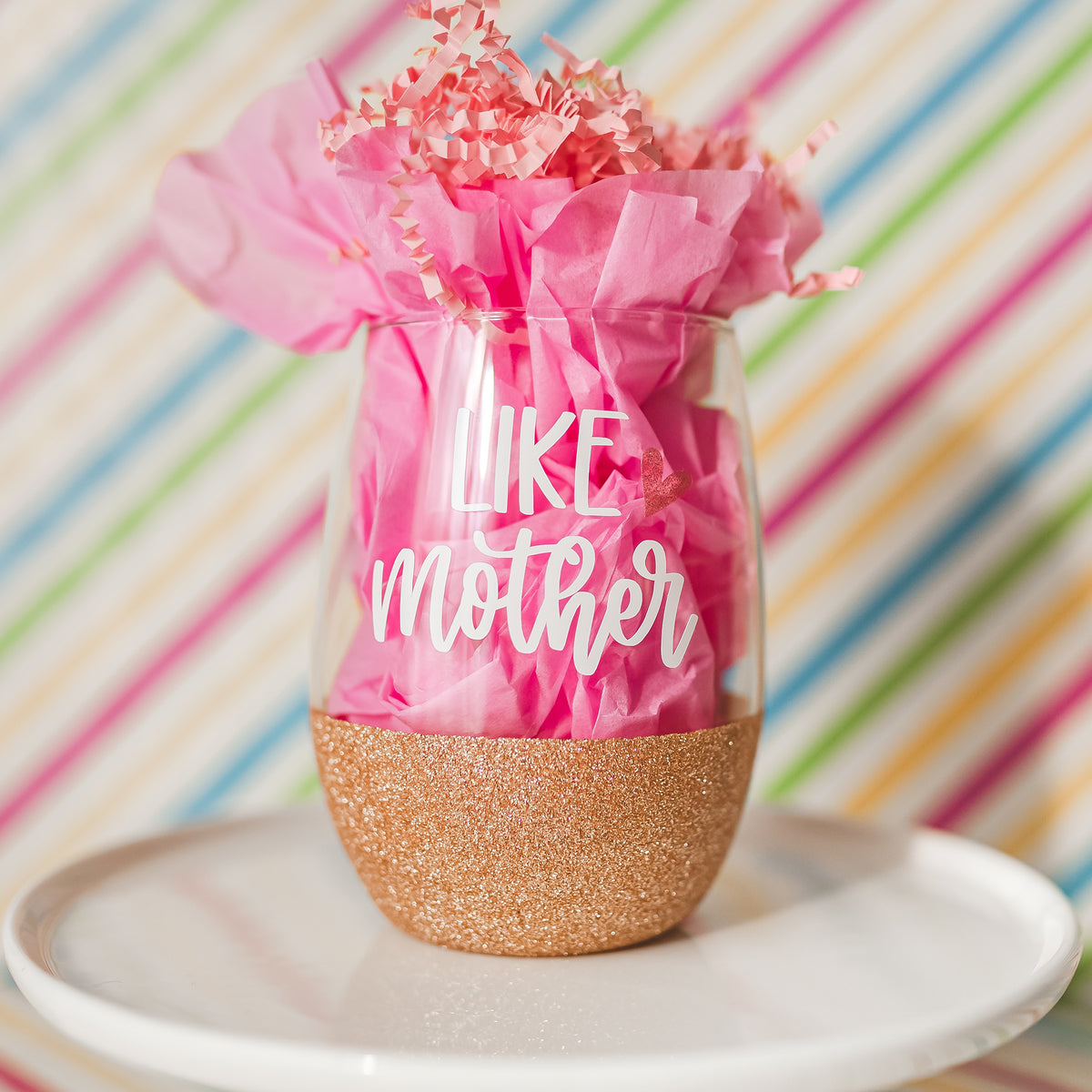 Like Mother Like Daughter Wine Glasses