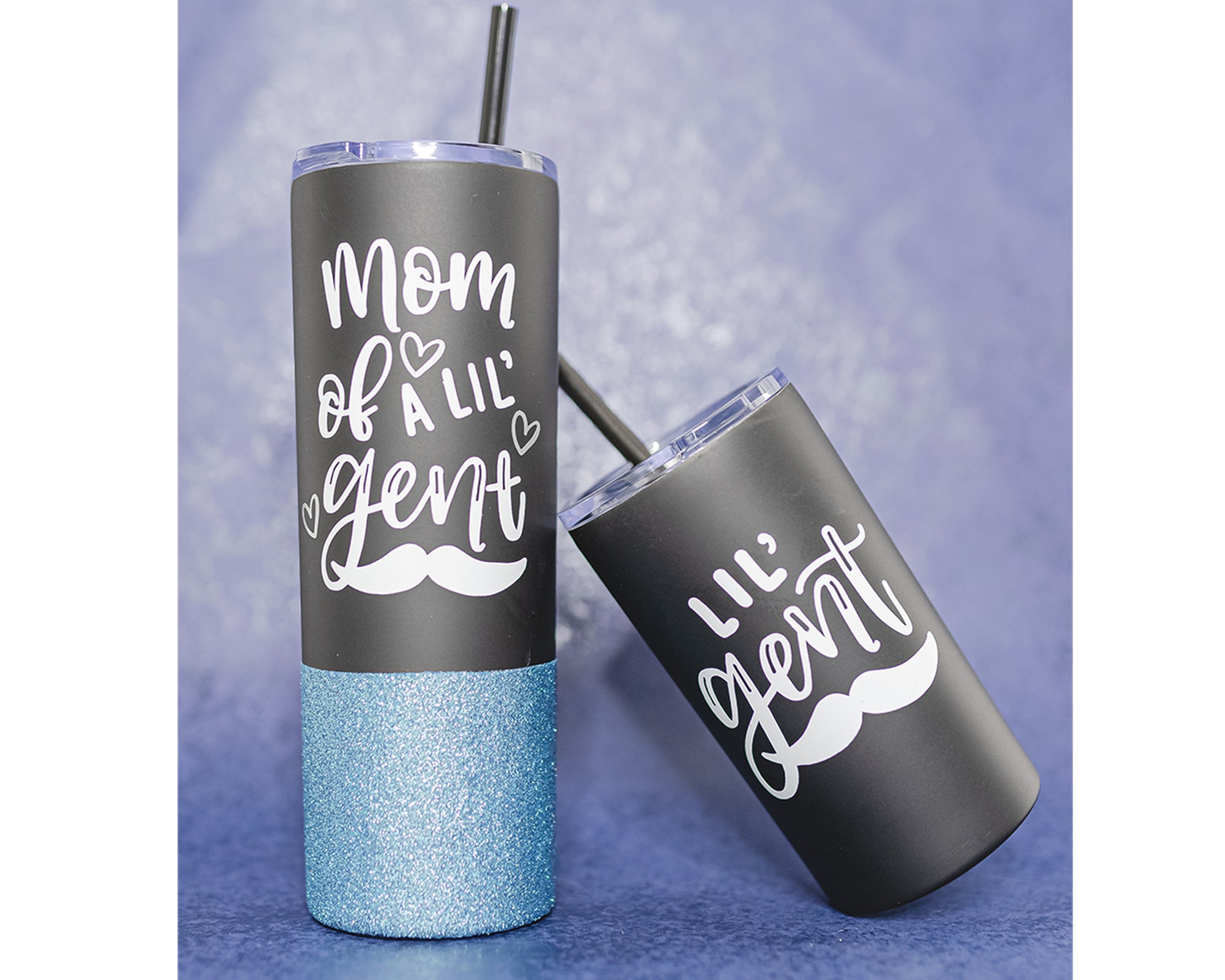 Lil Gent Mommy and Me Tumblers