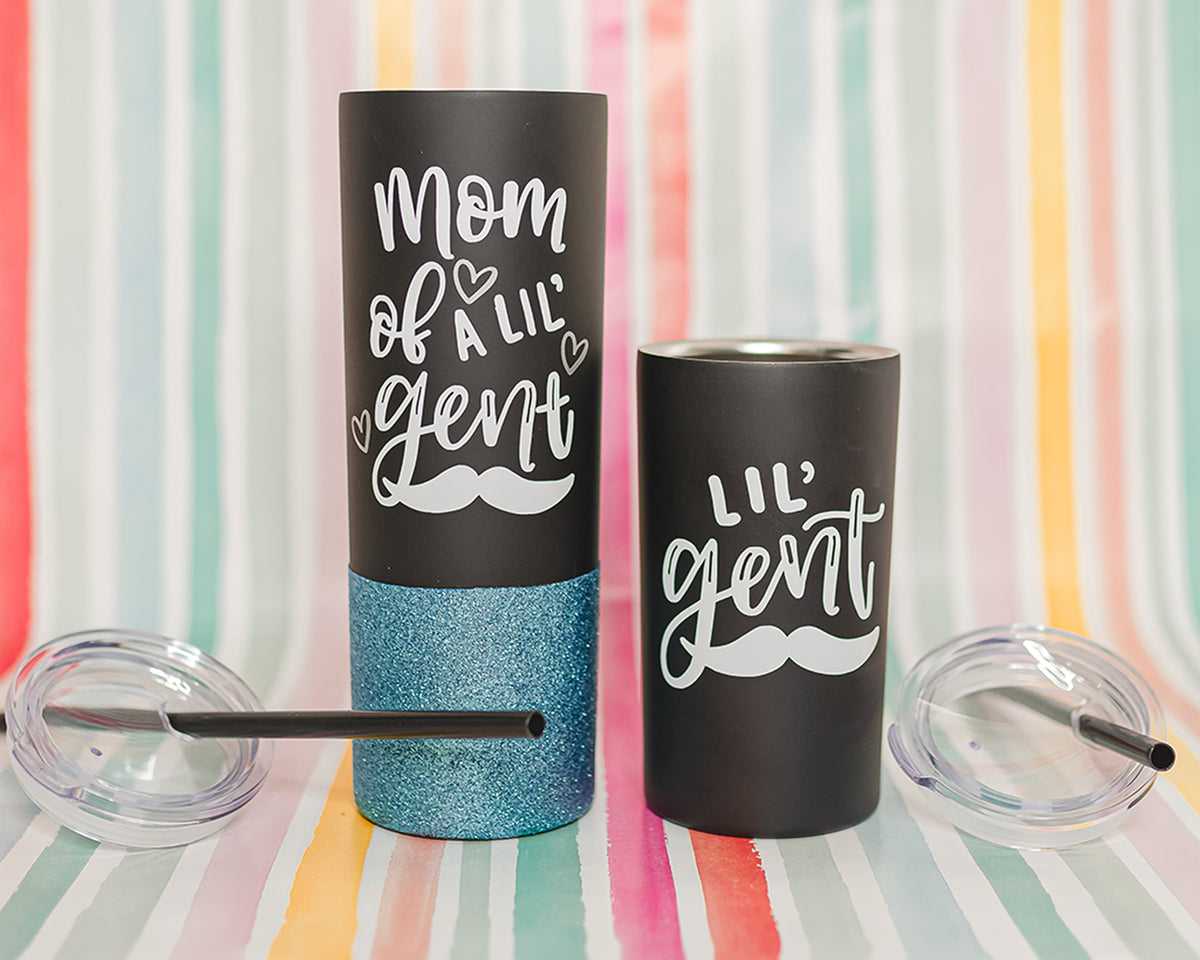 Lil Gent Mommy and Me Tumblers
