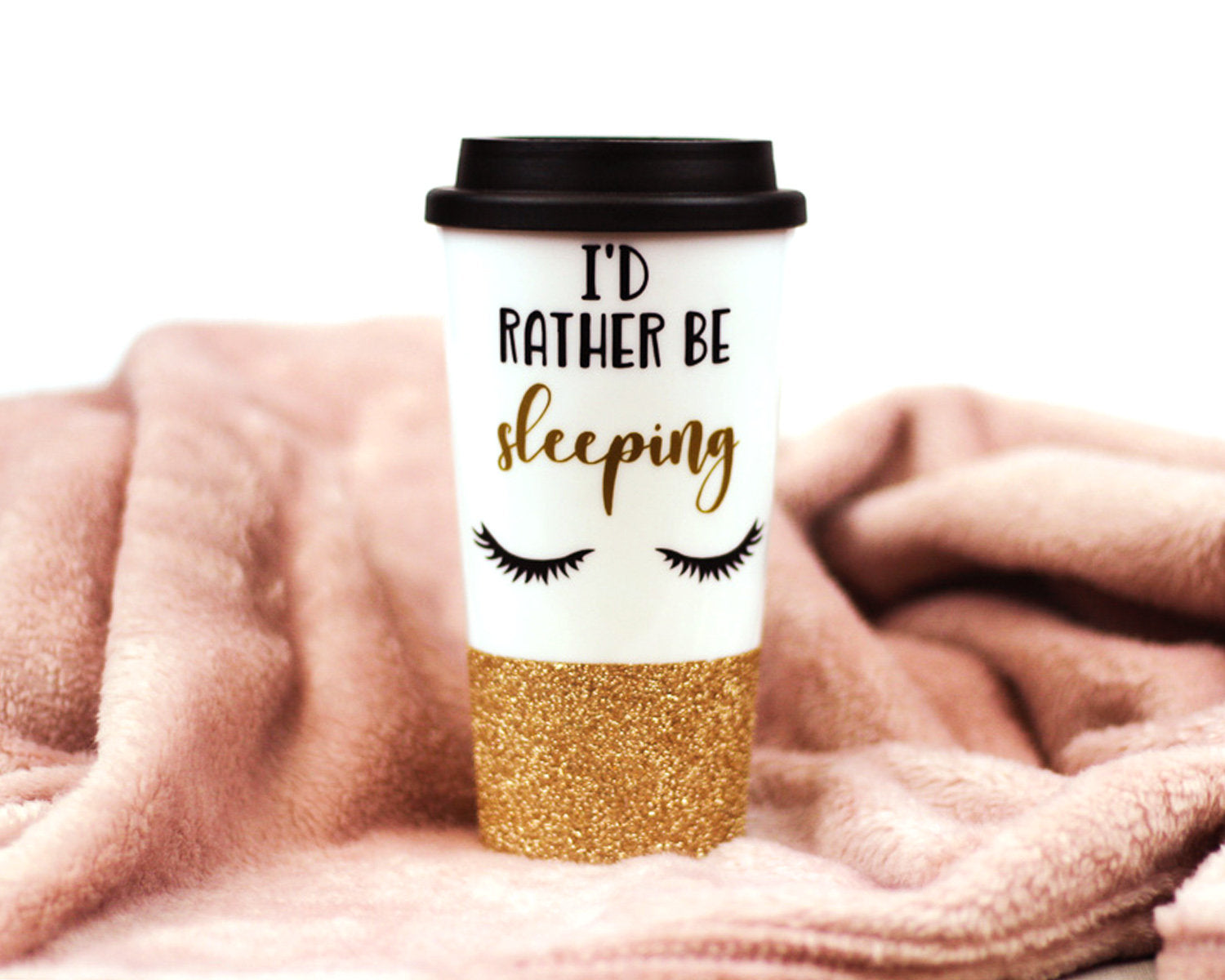 I'd Rather Be Sleeping Travel Tumbler