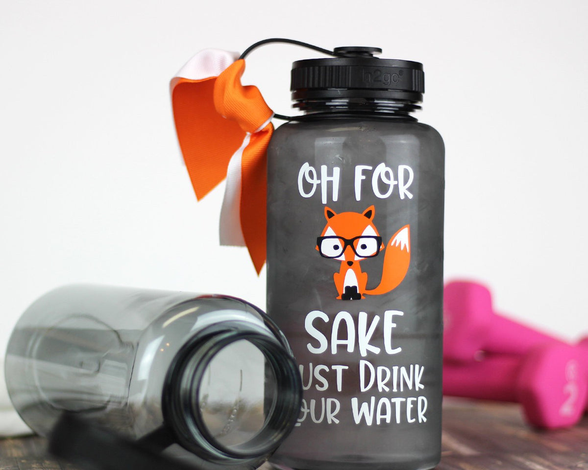 Oh For Fox Sake Water Bottle