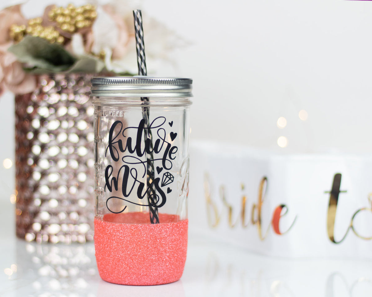 Future Mrs Mason Jar Tumbler